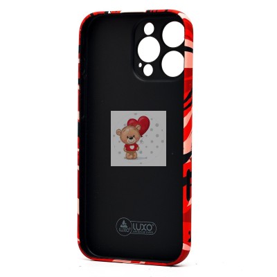 Чехол-накладка для Apple iPhone 16 Pro Max - (146)  (красный) Luxo Creative