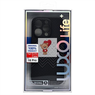 Чехол-накладка для Apple iPhone 16 Pro - (133)  (серый) Luxo Creative