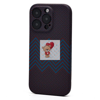 Чехол-накладка для Apple iPhone 16 Pro - (134)  (темно-синий) Luxo Creative