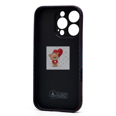 Чехол-накладка для Apple iPhone 16 Pro - (134)  (темно-синий) Luxo Creative