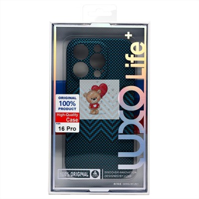 Чехол-накладка для Apple iPhone 16 Pro - (135)  (черный) Luxo Creative