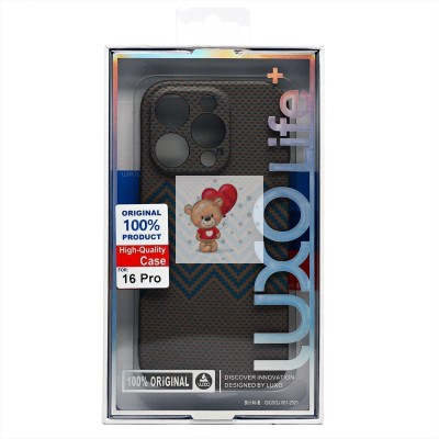 Чехол-накладка для Apple iPhone 16 Pro - (136)  (титановый) Luxo Creative