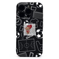 Чехол-накладка для Apple iPhone 16 Pro - (140)  (черный) Luxo Creative