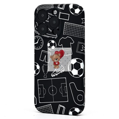 Чехол-накладка для Apple iPhone 16 Pro - (140)  (черный) Luxo Creative