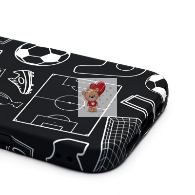 Чехол-накладка для Apple iPhone 16 Pro - (140)  (черный) Luxo Creative