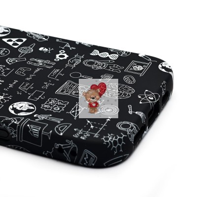 Чехол-накладка для Apple iPhone 16 Pro - (141)  (черный) Luxo Creative