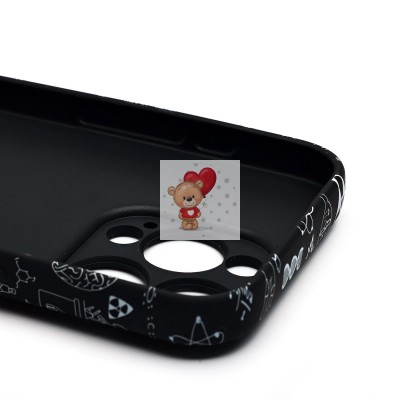 Чехол-накладка для Apple iPhone 16 Pro - (141)  (черный) Luxo Creative