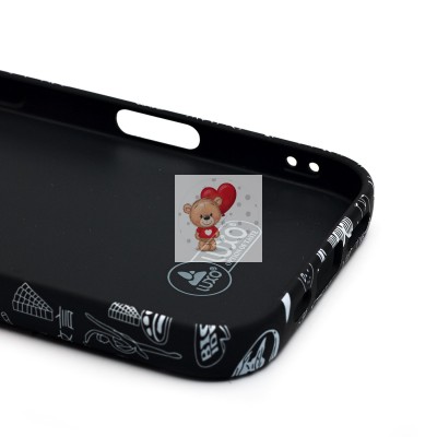 Чехол-накладка для Apple iPhone 16 Pro - (141)  (черный) Luxo Creative