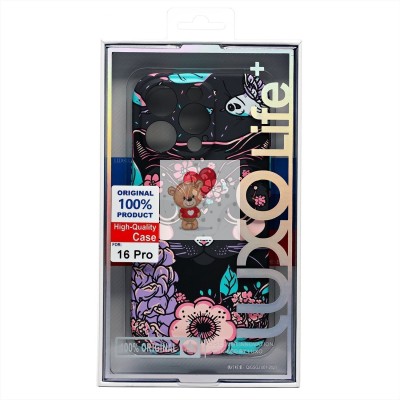 Чехол-накладка для Apple iPhone 16 Pro - (143)  (многоцветный) Luxo Creative