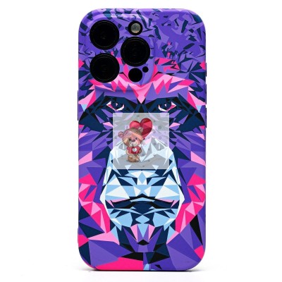 Чехол-накладка для Apple iPhone 16 Pro - (144)  (фиолетовый) Luxo Creative