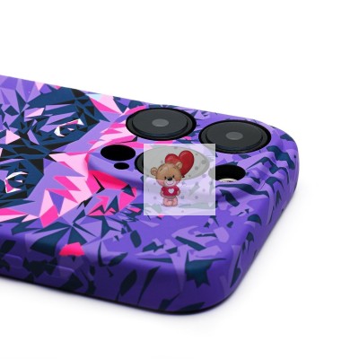 Чехол-накладка для Apple iPhone 16 Pro - (144)  (фиолетовый) Luxo Creative