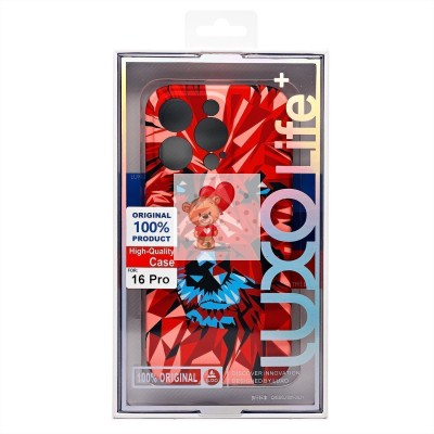 Чехол-накладка для Apple iPhone 16 Pro - (146)  (красный) Luxo Creative