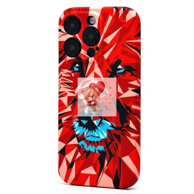 Чехол-накладка для Apple iPhone 16 Pro - (146)  (красный) Luxo Creative