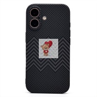 Чехол-накладка для Apple iPhone 16 - (133)  (серый) Luxo Creative