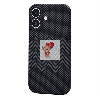 Чехол-накладка для Apple iPhone 16 - (133)  (серый) Luxo Creative