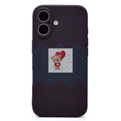 Чехол-накладка для Apple iPhone 16 - (134) (темно-синий) Luxo Creative Чехол-накладка для Apple iPhone 16 - (134) (темно-синий) Luxo Creative