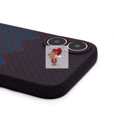 Чехол-накладка для Apple iPhone 16 - (134)  (темно-синий) Luxo Creative