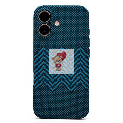 Чехол-накладка для Apple iPhone 16 - (135) (черный) Luxo Creative Чехол-накладка для Apple iPhone 16 - (135) (черный) Luxo Creative