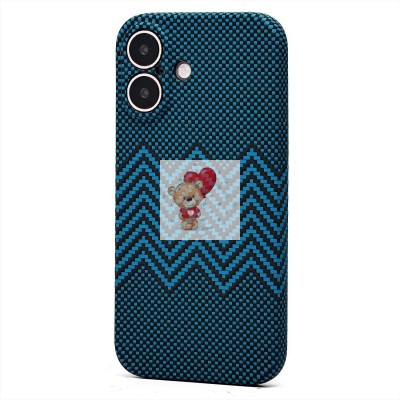 Чехол-накладка для Apple iPhone 16 - (135)  (черный) Luxo Creative