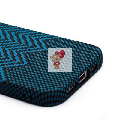 Чехол-накладка для Apple iPhone 16 - (135)  (черный) Luxo Creative