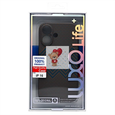 Чехол-накладка для Apple iPhone 16 - (136) (титановый) Luxo Creative Чехол-накладка для Apple iPhone 16 - (136) (титановый) Luxo Creative