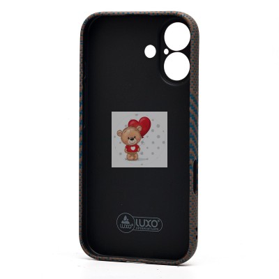 Чехол-накладка для Apple iPhone 16 - (136) (титановый) Luxo Creative Чехол-накладка для Apple iPhone 16 - (136) (титановый) Luxo Creative