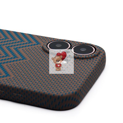 Чехол-накладка для Apple iPhone 16 - (136) (титановый) Luxo Creative Чехол-накладка для Apple iPhone 16 - (136) (титановый) Luxo Creative