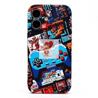 Чехол-накладка для Apple iPhone 16 - (139)  (многоцветный) Luxo Creative