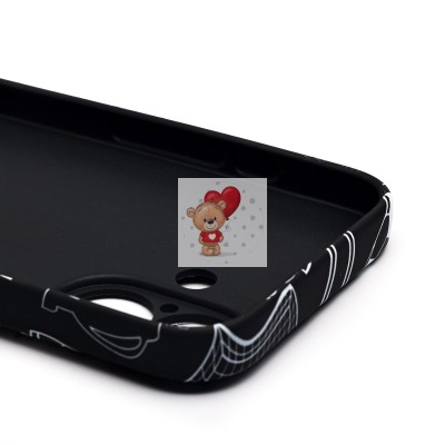 Чехол-накладка для Apple iPhone 16 - (140)  (черный) Luxo Creative