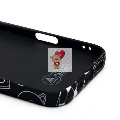 Чехол-накладка для Apple iPhone 16 - (140)  (черный) Luxo Creative