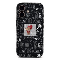 Чехол-накладка для Apple iPhone 16 - (141)  (черный) Luxo Creative