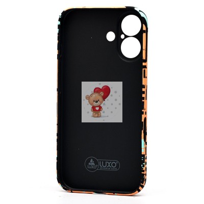 Чехол-накладка для Apple iPhone 16 - (142)  (многоцветный) Luxo Creative