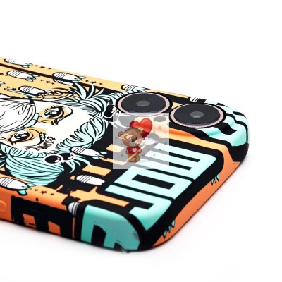 Чехол-накладка для Apple iPhone 16 - (142)  (многоцветный) Luxo Creative