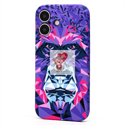 Чехол-накладка для Apple iPhone 16 - (144)  (фиолетовый) Luxo Creative