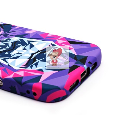 Чехол-накладка для Apple iPhone 16 - (144)  (фиолетовый) Luxo Creative