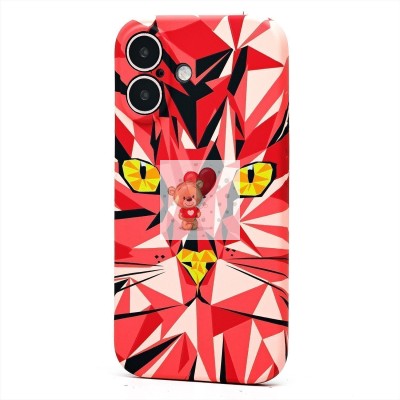 Чехол-накладка для Apple iPhone 16 - (145)  (розовый) Luxo Creative