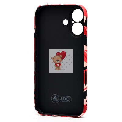 Чехол-накладка для Apple iPhone 16 - (145)  (розовый) Luxo Creative