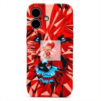 Чехол-накладка для Apple iPhone 16 - (146)  (красный) Luxo Creative