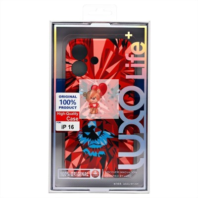 Чехол-накладка для Apple iPhone 16 - (146)  (красный) Luxo Creative