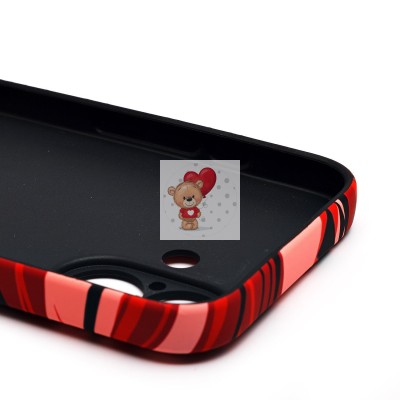 Чехол-накладка для Apple iPhone 16 - (146)  (красный) Luxo Creative