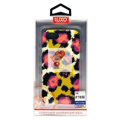 Чехол-накладка для Apple iPhone 7 (многоцветный) Luxo Creative (110)