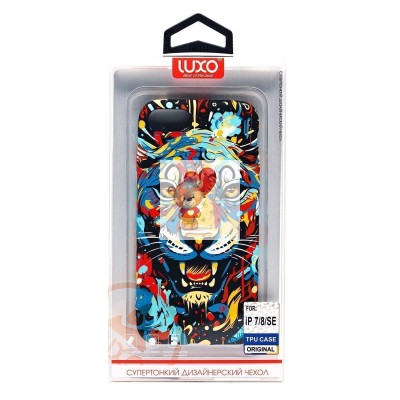 Чехол-накладка для Apple iPhone 7 - (113)  (многоцветный) Luxo Creative