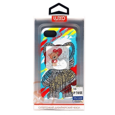 Чехол-накладка для Apple iPhone 7 - (114)  (многоцветный) Luxo Creative