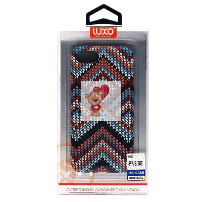 Чехол-накладка для Apple iPhone 7 - (115)  (многоцветный) Luxo Creative