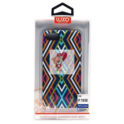 Чехол-накладка для Apple iPhone 7 - (116)  (многоцветный) Luxo Creative