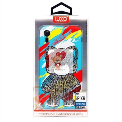 Чехол-накладка для Apple iPhone XR - (114) (многоцветный) Luxo Creative Чехол-накладка для Apple iPhone XR - (114) (многоцветный) Luxo Creative