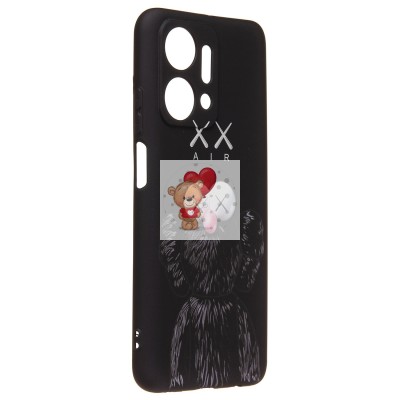 Чехол-накладка для Huawei Honor X7a (088) (черный) Luxo Creative