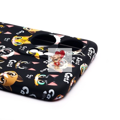 Чехол-накладка для Huawei Honor X7a (094) (черный) Luxo Creative