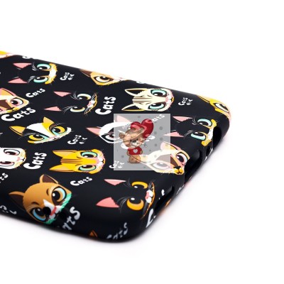 Чехол-накладка для Huawei Honor X7a (094) (черный) Luxo Creative