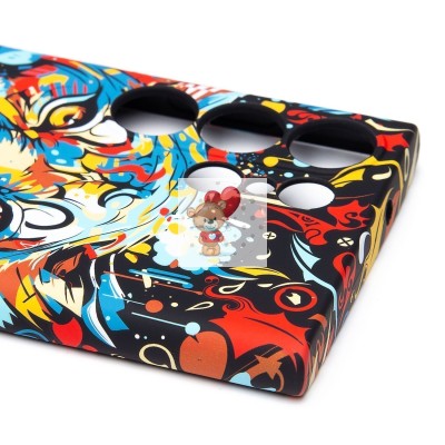 Чехол-накладка для Samsung Galaxy S23 Ultra - (113)(многоцветный) Luxo Creative